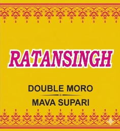 RATANSINGH DOUBLE MORO MAVA SUPARI trademark artwork