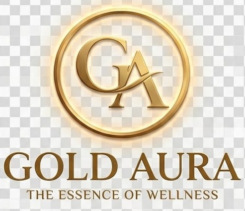 Gold Aura-The essence of wellness trademark artwork