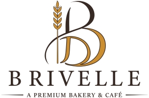 B BRIVELLE WITH TAGLINE A PREMIUM BAKERY & CAFE trademark artwork