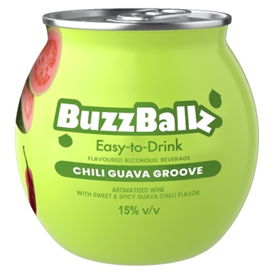 BUZZBALLZ Chili Guava Groove (2D) trademark artwork