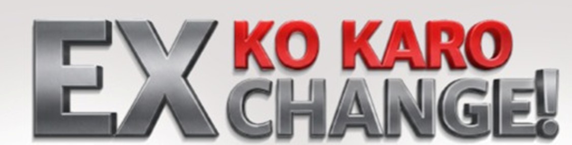 EX KO KARO EX CHANGE! DEVICE trademark artwork