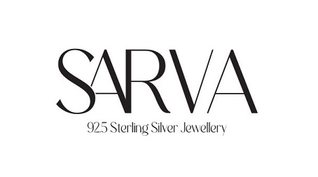SARVA 92.5 STERLING SILVER JEWELLERY trademark artwork