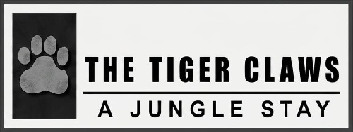 THE TIGER CLAWS A JUNGLE STAY trademark artwork