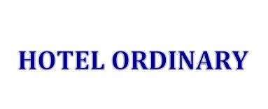 HOTEL ORDINARY trademark artwork