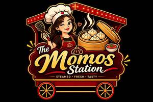 THE MOMO STATION trademark artwork