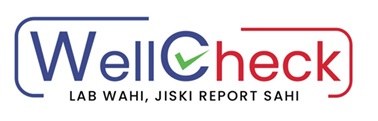 WellCheck LAB WAHI, JISKI REPORT SAHI trademark artwork