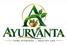 AYURVANTA with stylized ‘A’ device and tagline ‘PURE AYURVEDA • HEALTHY LIFE'. trademark artwork