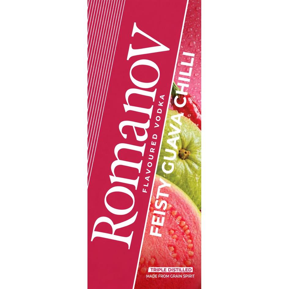 Romanov Feisty Guava Chilli (Device) trademark artwork