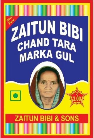 ZAITUN BIBI CHAND TARA MARKA GUL trademark artwork