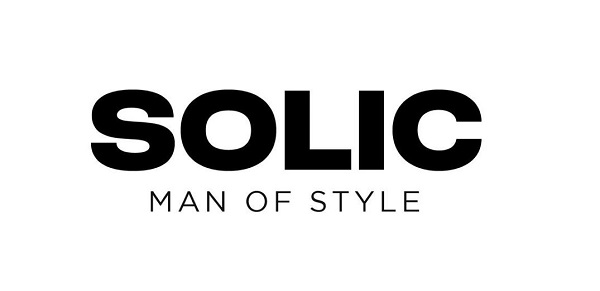 SOLIC with a tagline MAN OF STYLE trademark artwork