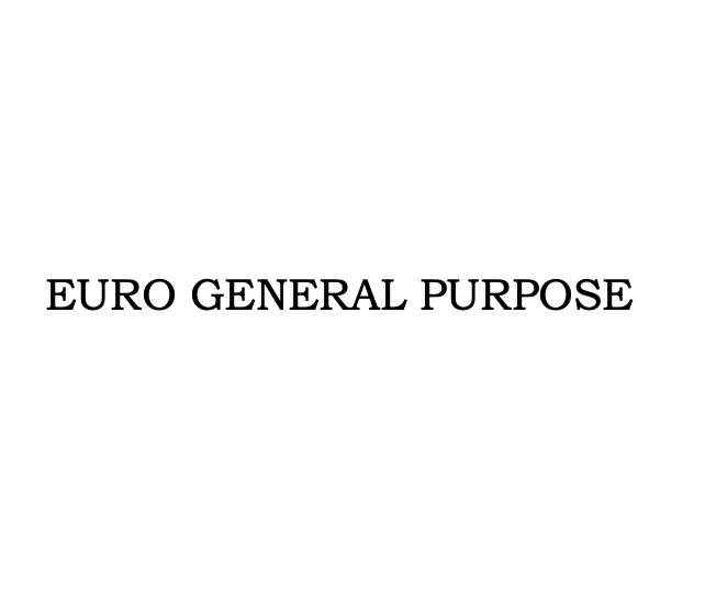 EURO GENERAL PURPOSE trademark artwork
