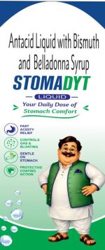 Label of STOMADYT trademark artwork