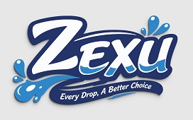 Zexu Every Drop, A Better Choice trademark artwork