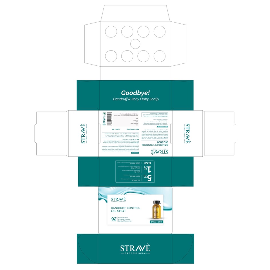 Strave Professional- Dandruff Control Oil Shot trademark artwork