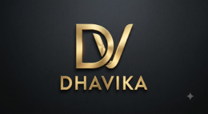DEVICE OF (DV) DHAVIKA trademark artwork