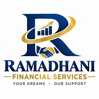 RAMADHANI FINANCIAL SERVICES WITH DEVICE OF R trademark artwork