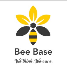 BEE BASE- We think, We Care trademark artwork