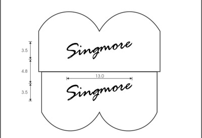 SINGMORE (LABEL) trademark artwork