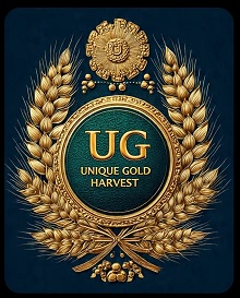 UNIQUE GOLD HARVEST trademark artwork