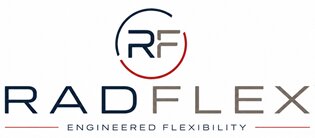 RADFLEX WITH DEVICE OF RF trademark artwork