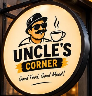 UNCLE'S CORNER trademark artwork