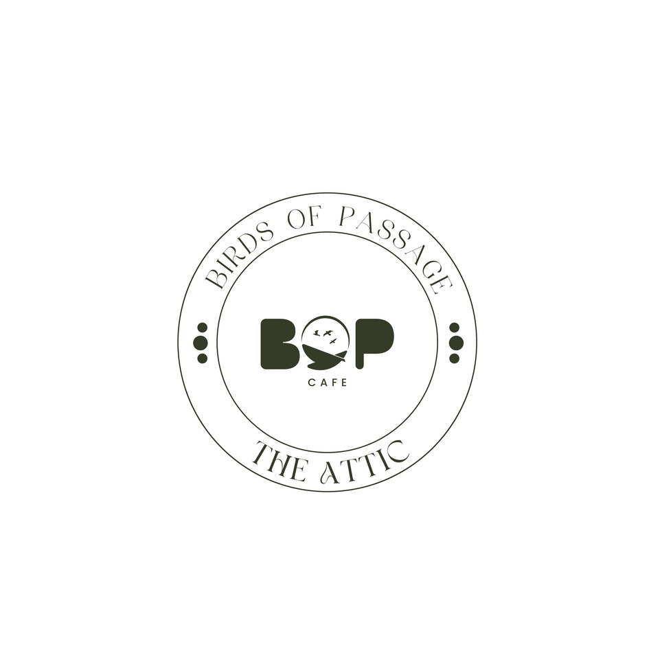 B O P CAFE trademark artwork