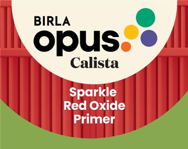 BIRLA OPUS CALISTA SPARKLE RED OXIDE PRIMER trademark artwork