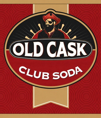 OLD CASK Club Soda (label) trademark artwork