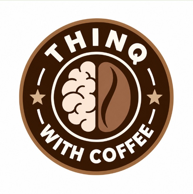 THINQ WITH COFFEE trademark artwork