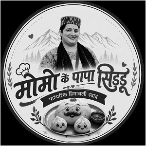 MOMO KE PAPA SIDDU-Paramparik Himachali Swad (With Device) trademark artwork