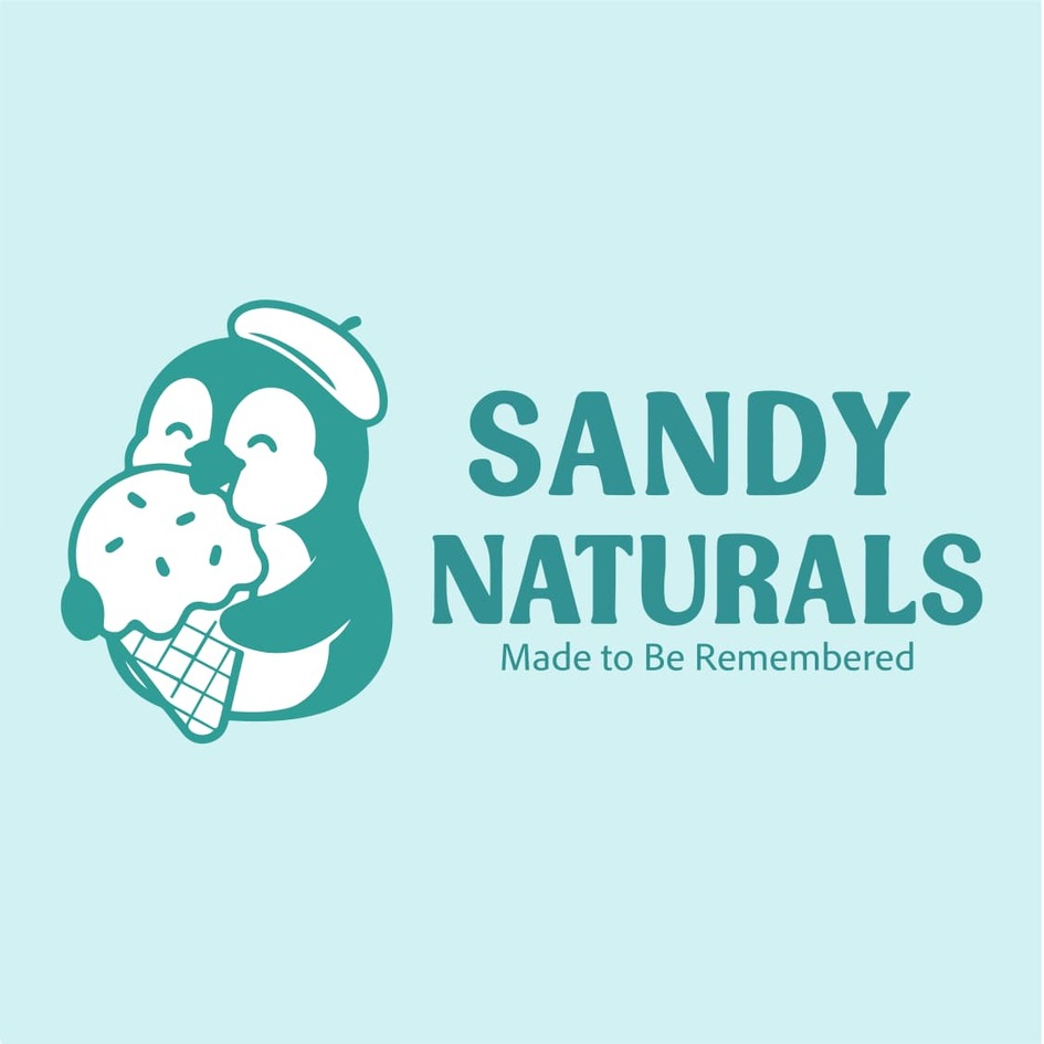 Sandy Naturals- Made to be remembered trademark artwork