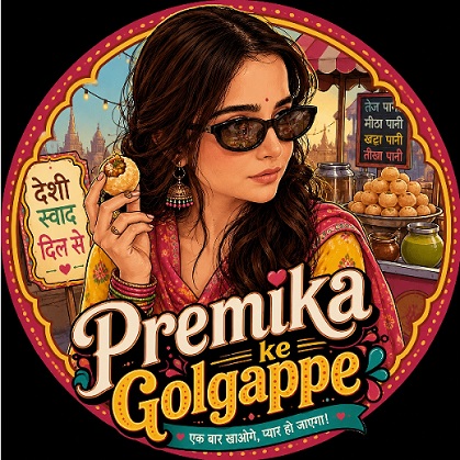Premika Golgappe trademark artwork