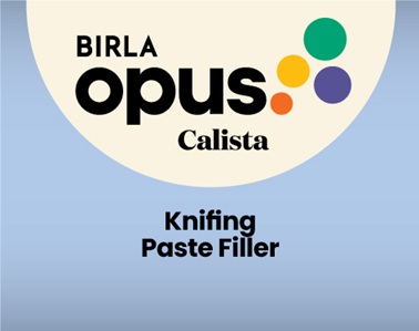 BIRLA OPUS CALISTA KNIFING PASTE FILLER trademark artwork