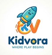 Kidvora - Where Play Begins trademark artwork