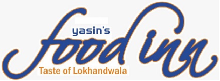 Yasin’s food inn with tag line Taste of Lokhandwala trademark artwork