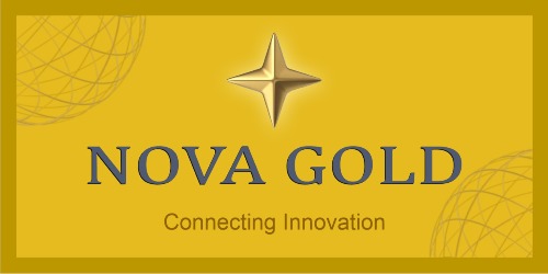 NOVA GOLD WITH TAGLINE CONNECTING INNOVATION trademark artwork