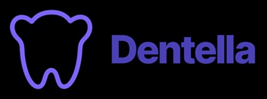 DENTELLA with device of tooth trademark artwork