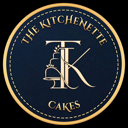 THE KITCHENETTE CAKES – with device of TK trademark artwork