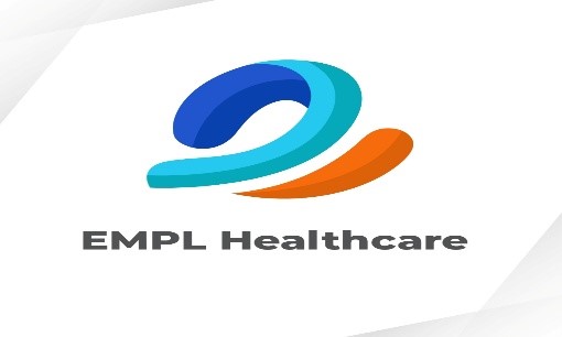 EMPL Healthcare [WITH THE DEVICE] trademark artwork