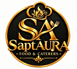 SAPTAURA FOOD & CATERERS WITH SA LOGO trademark artwork