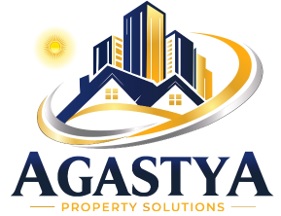 AGASTYA PROPERTY SOLUTIONS with logo trademark artwork