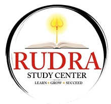 RUDRA STUDY CENTER LEARN GROW SUCCEED with Device of Trident & Book trademark artwork