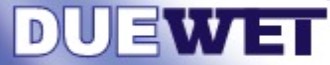 DUEWET trademark artwork