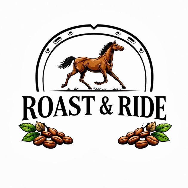 ROAST & RIDE trademark artwork