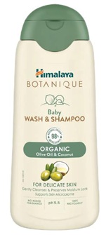 Himalaya BOTANIQUE Baby WASH & SHAMPOO trademark artwork