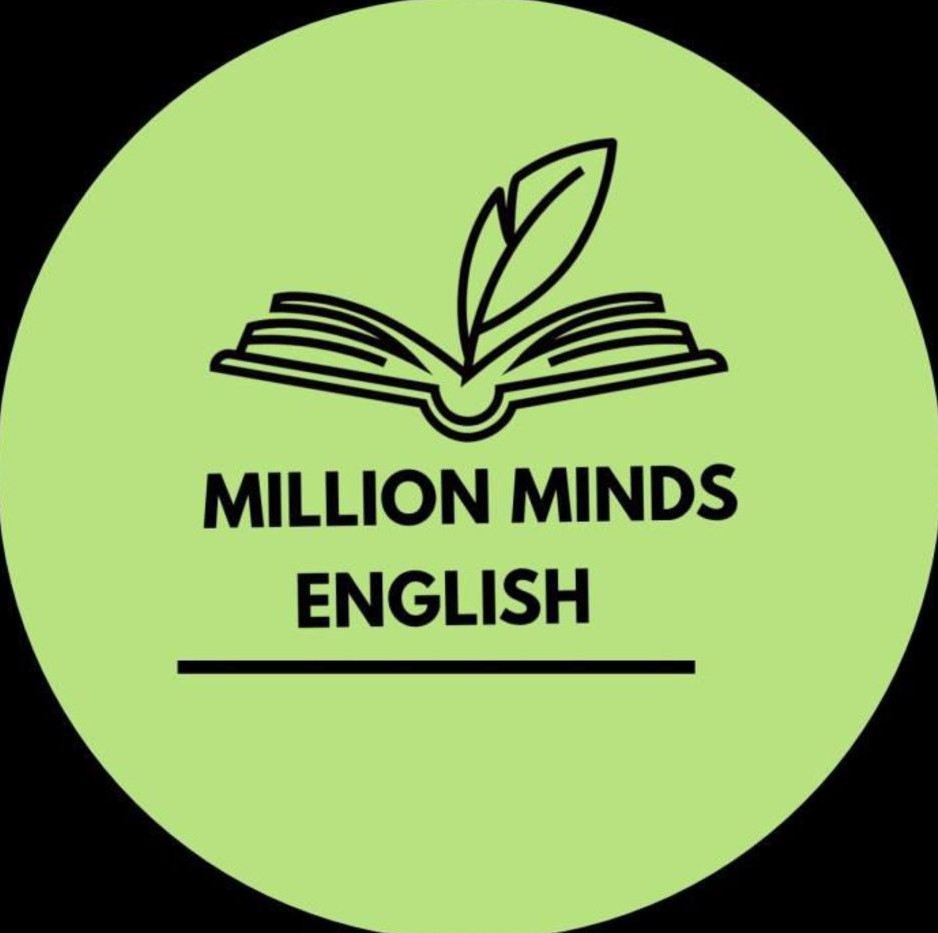MILLION MINDS ENGLISH trademark artwork