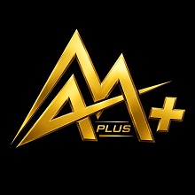 AM PLUS trademark artwork