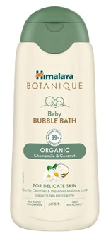 Himalaya BOTANIQUE Baby BUBBLE BATH trademark artwork