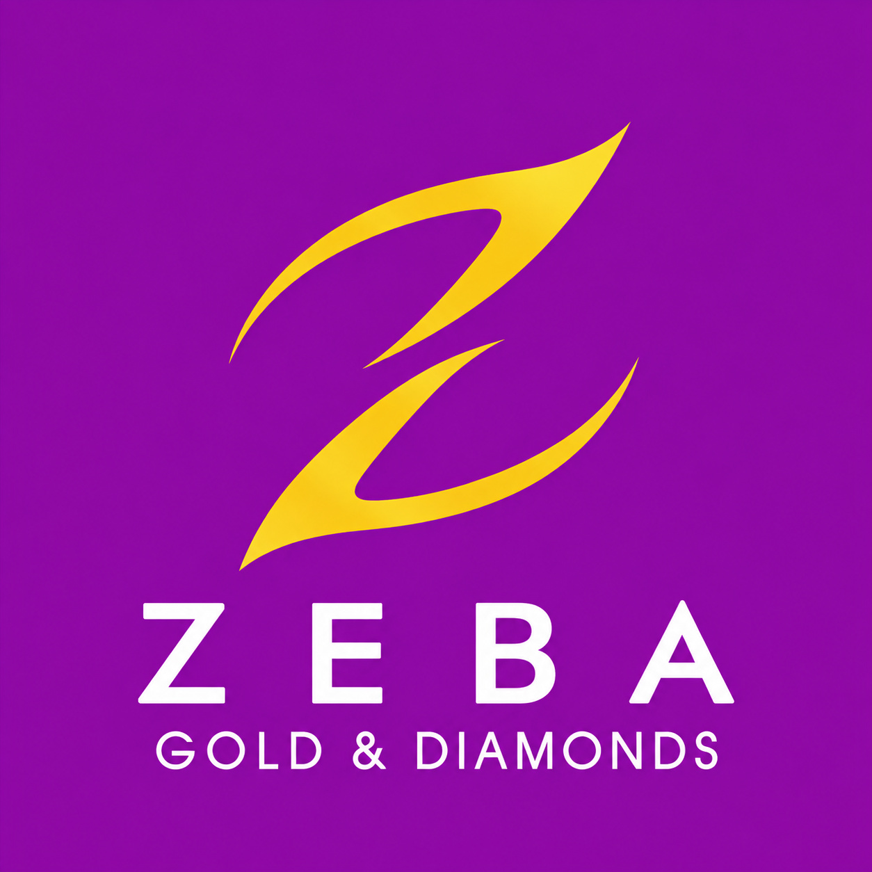 ZEBA GOLD AND DIAMONDS trademark artwork