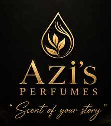 Azi's Perfumes "Scent of your story" trademark artwork